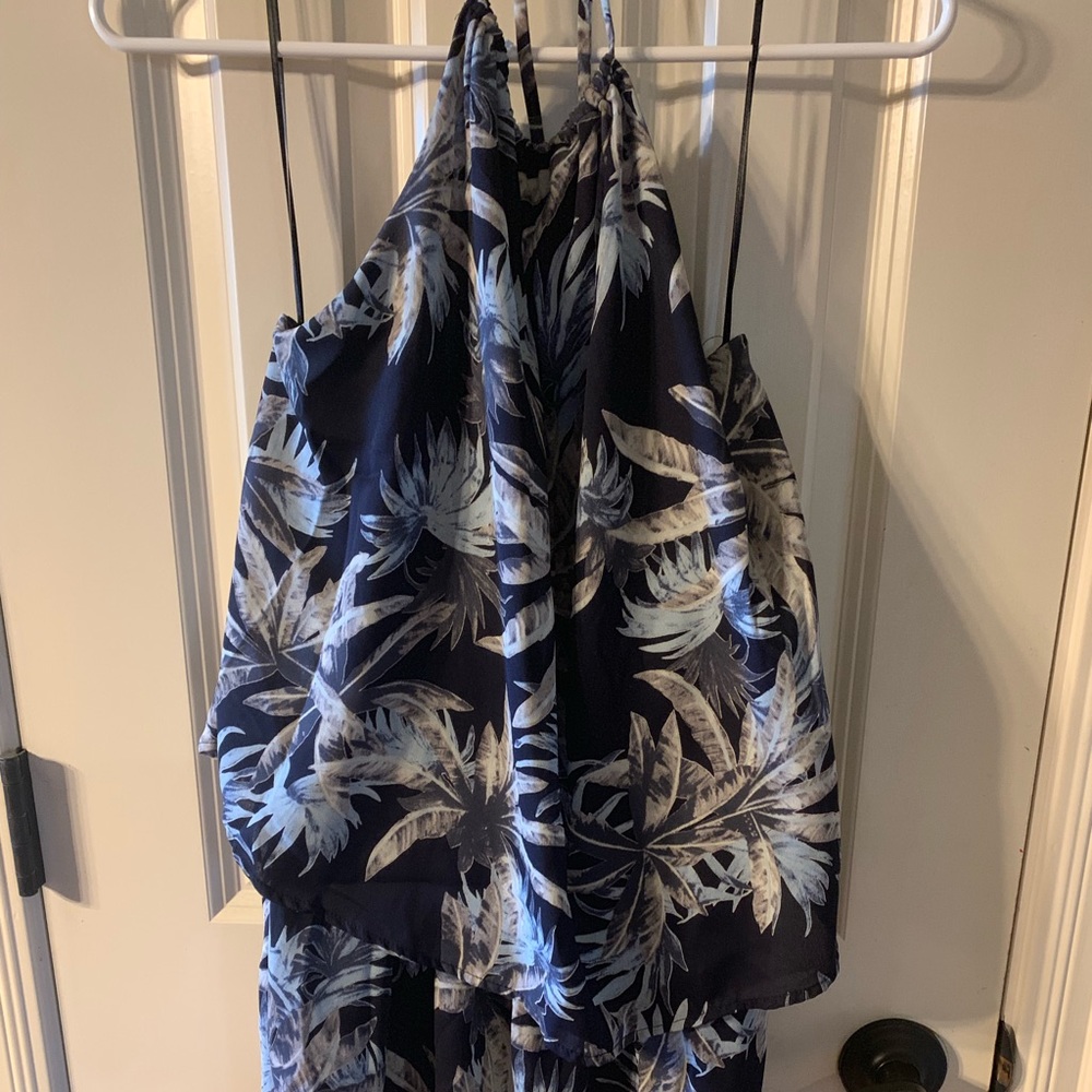 Navy romper size L